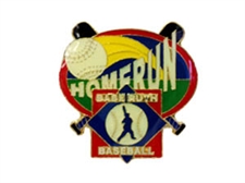 Picture of Babe Ruth Baseball Homerun Pin