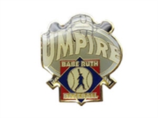 Picture of Babe Ruth Baseball Umpire Pin