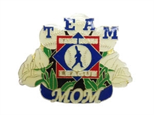 Picture of Babe Ruth Baseball Team Mom Pin