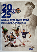 Picture of Official Babe Ruth Baseball and Cal Ripken Rules and Regulations